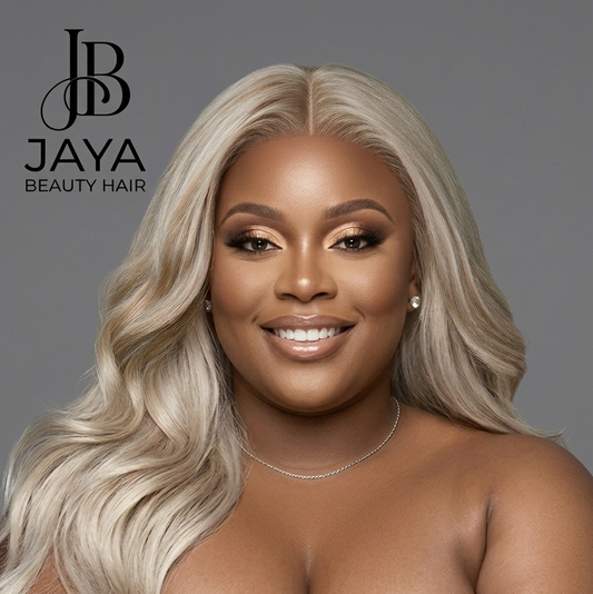 L’Icône | Perruque Blonde        Premium Semi-Naturelle