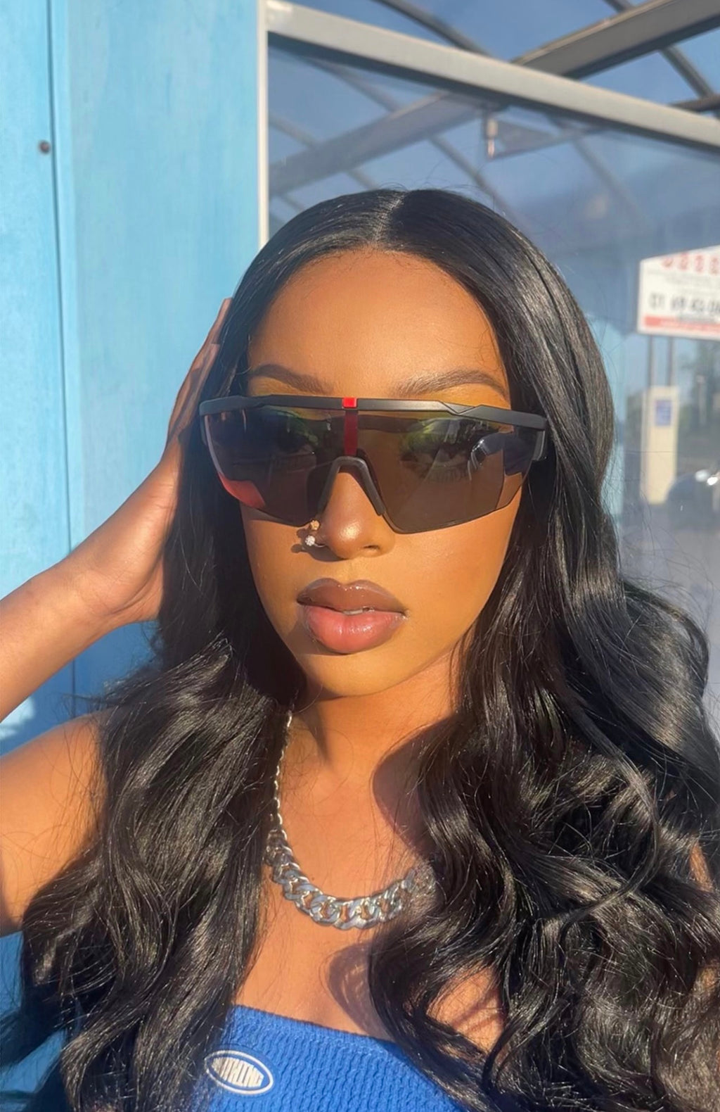 Perruque Ilona - Cheveux Blond Cendré Semi Naturelle / Ilona Wig - Semi Natural Wig