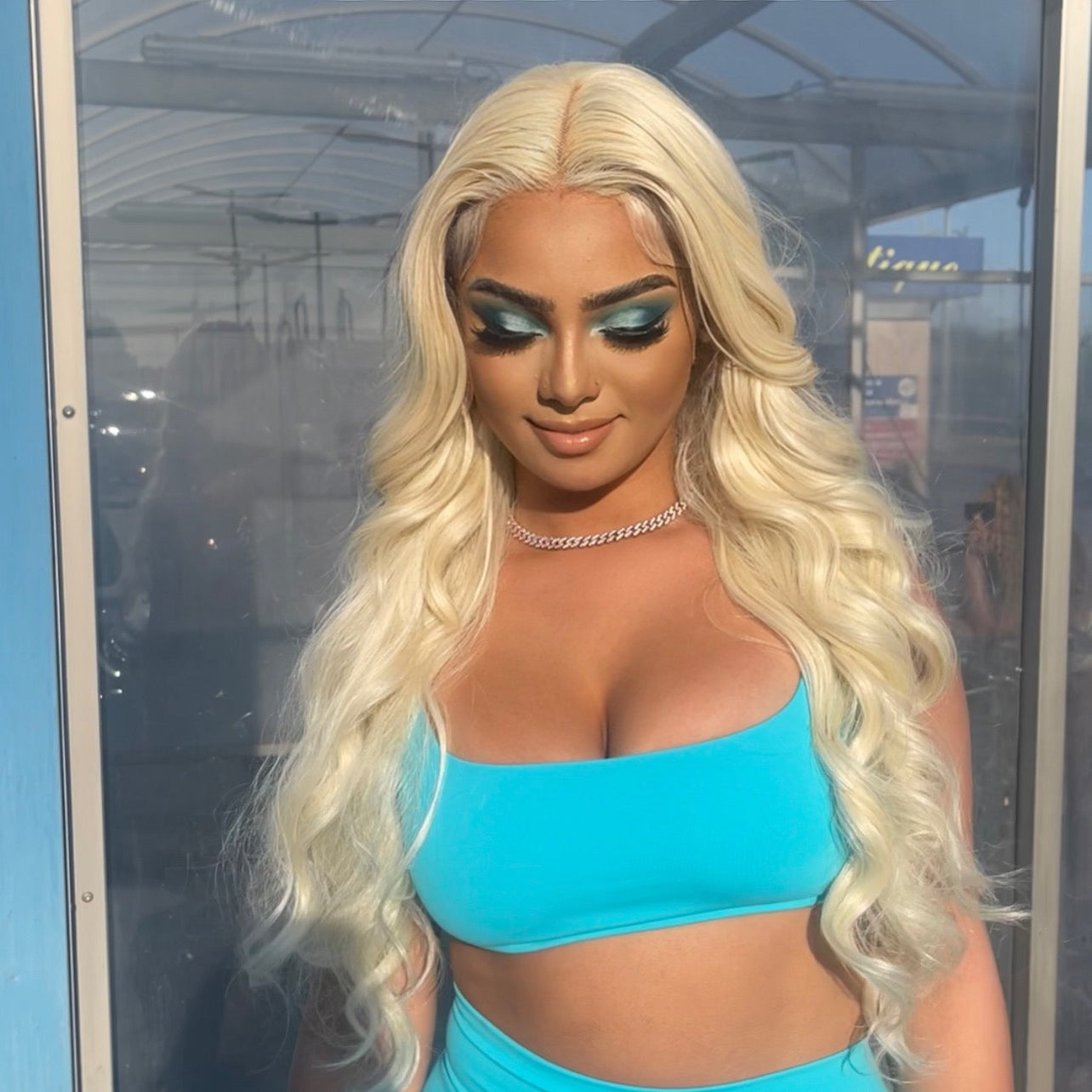 Perruque Baby ICY - Cheveux Blond Patine Semi Naturelle / Baby Icy Wig - Semi Natural Wig