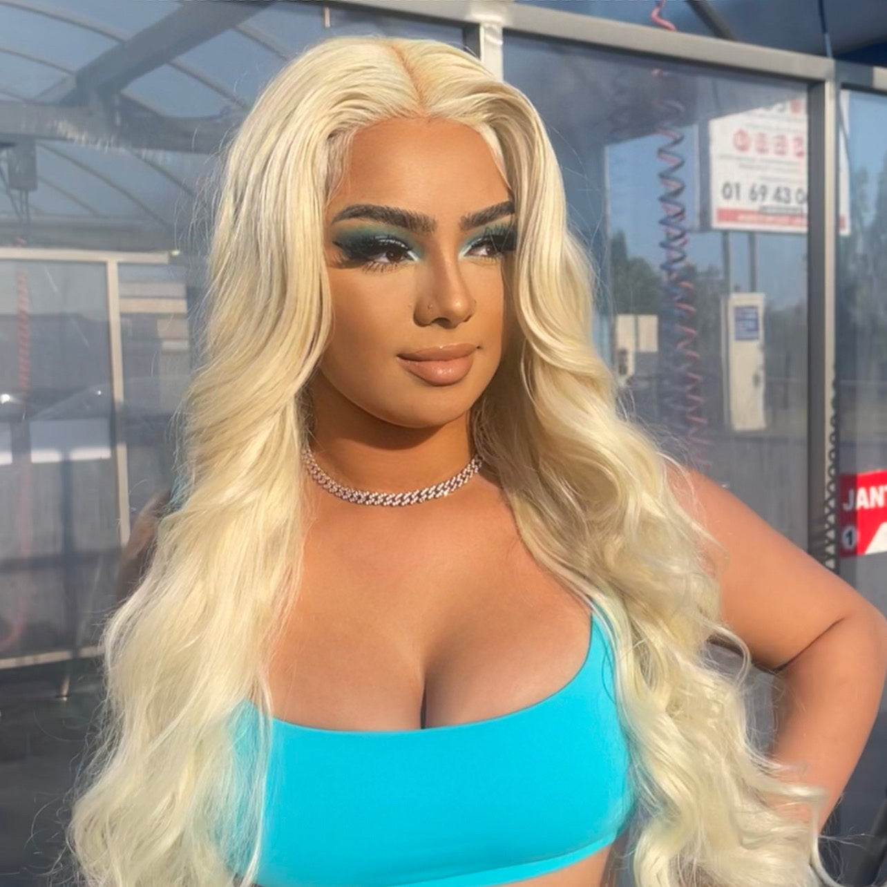 Perruque Baby ICY - Cheveux Blond Patine Semi Naturelle / Baby Icy Wig - Semi Natural Wig