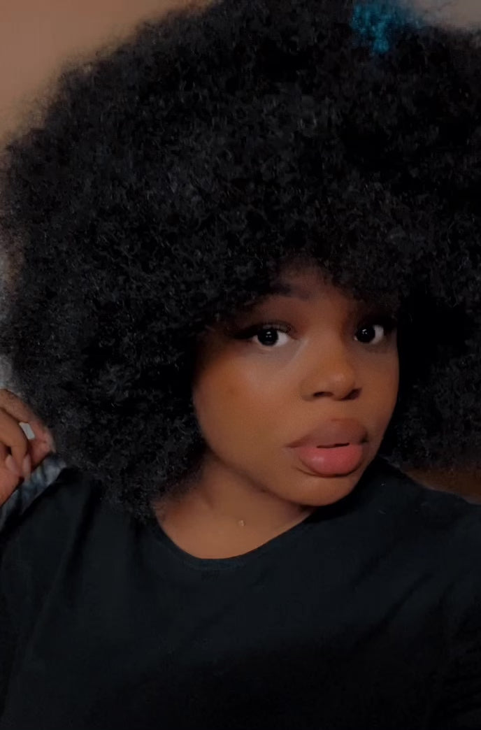 Perruque Anogo - Cheveux Afro Semi Naturelle / Anogo Wig - Afro Semi Natural Wig