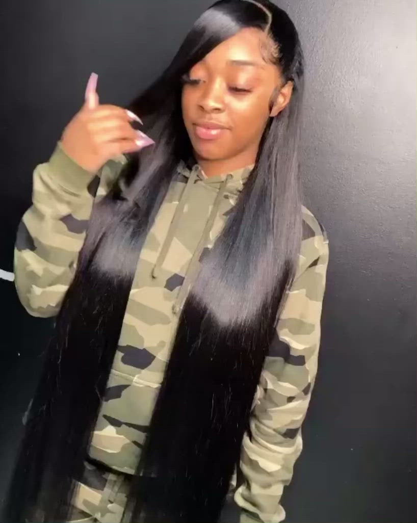 Perruque Kenayah - Cheveux Lisse / Kenayah Wig - Straight Hair Wig: Perruque Lisse Noir -Straight Hair